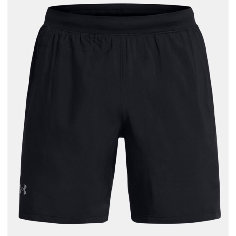 Under Armour UA Launch 7" Shorts Men's Size 2XL Black‎ Lined Moisture Wicking